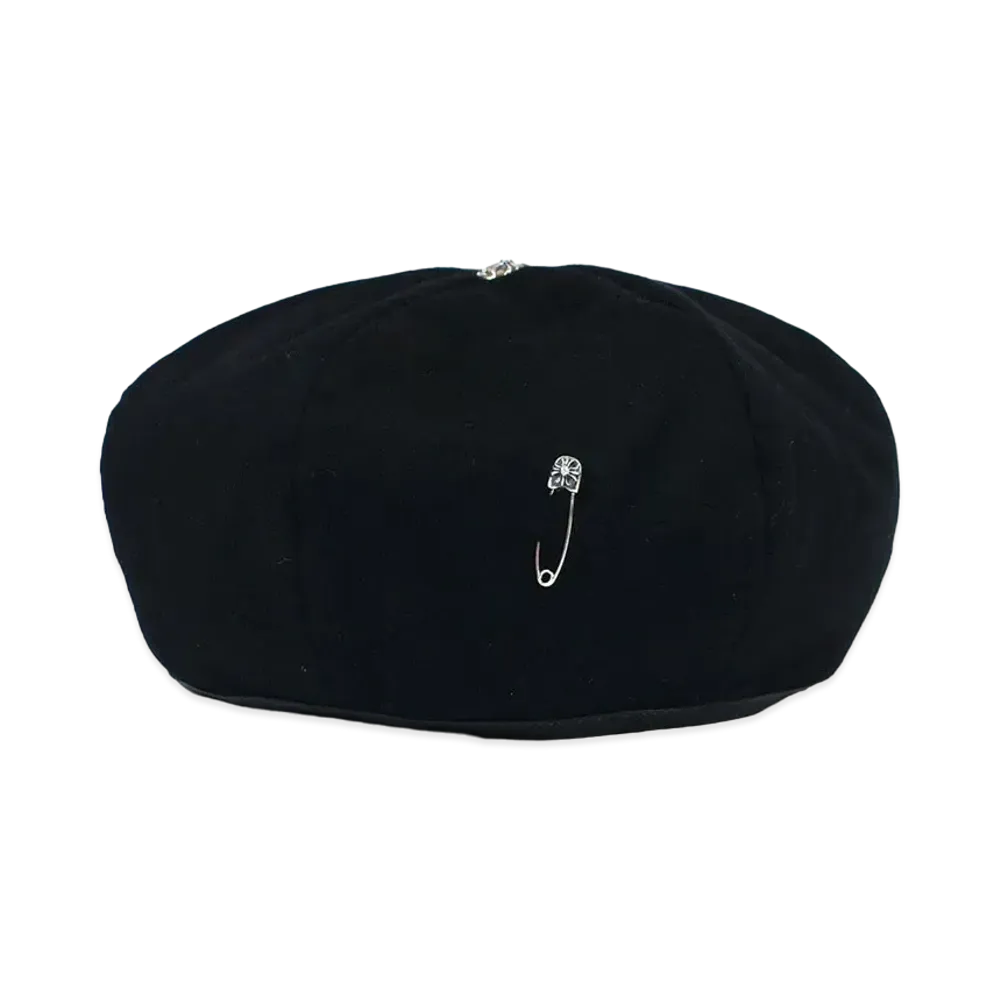 Chrome Hearts Gina Beret Hat "Black"