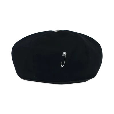 Chrome Hearts Gina Beret Hat "Black"