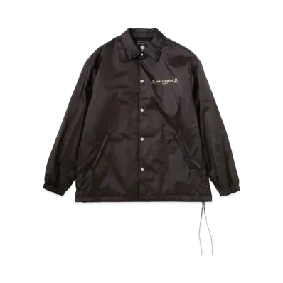 mastermind JAPAN Nylon Coach Jacket "Black"
