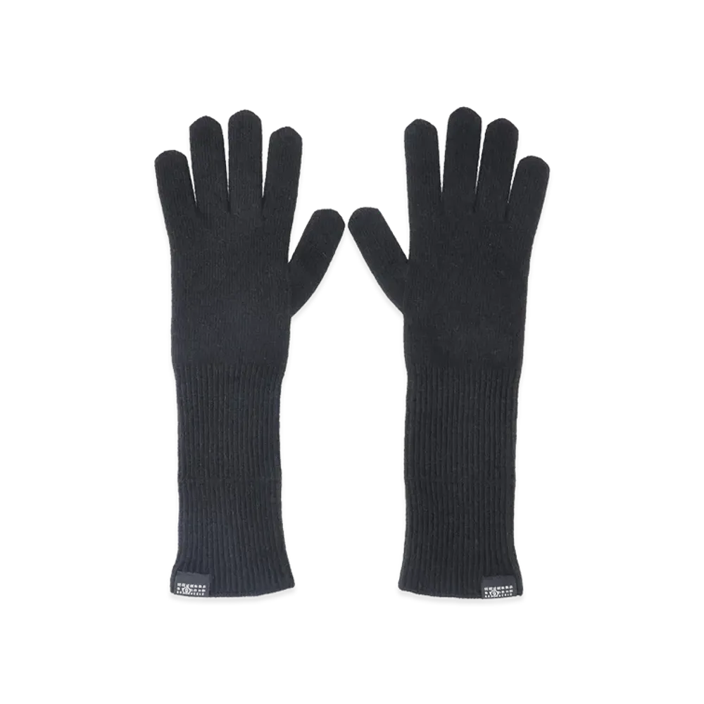MM6 Maison Margiela Women's Gloves "Black"