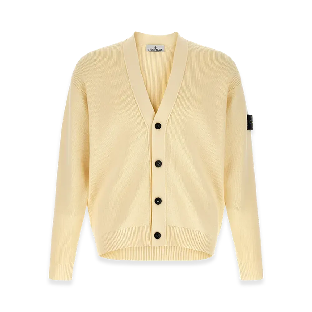 Stone Island '5100009' Cardigan "White"