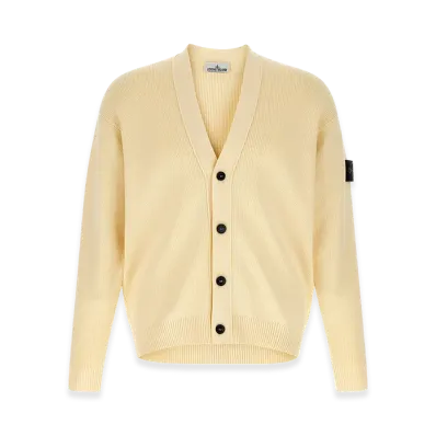 Stone Island '5100009' Cardigan "White"