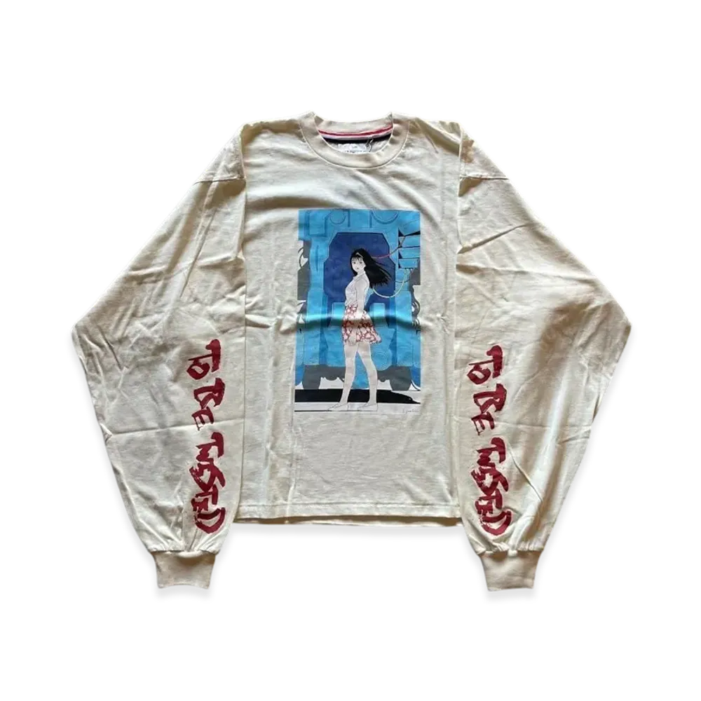 SEVESKIG Nostalgic Girl RZ01 L/SL Tee Ver Hisashi Eguchi "White"