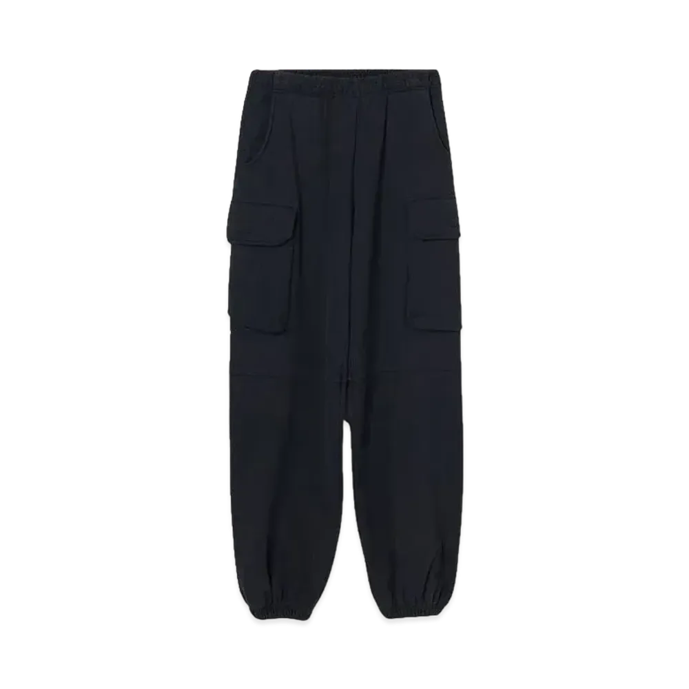 FORSOMEONE SWEAT CARGO PANTS "BLACK"