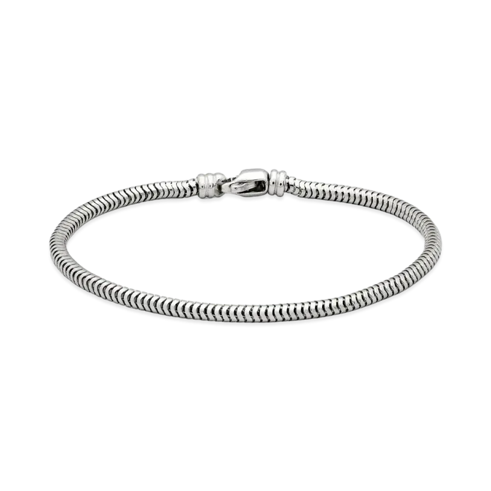 TOMWOOD Snake Bracelet "Silver"
