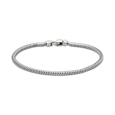 TOMWOOD Snake Bracelet "Silver"