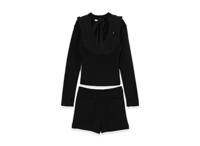 ANDMARY Women's Rojita Frill Set Up "Black"