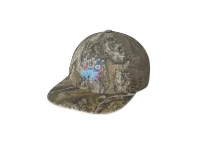 thisisneverthat TNT Daniel Johnston Frogs Mesh Trucker Cap "Realtree"