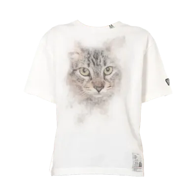 Maison MIHARA YASUHIRO Cat Printed T-Shirt "White"