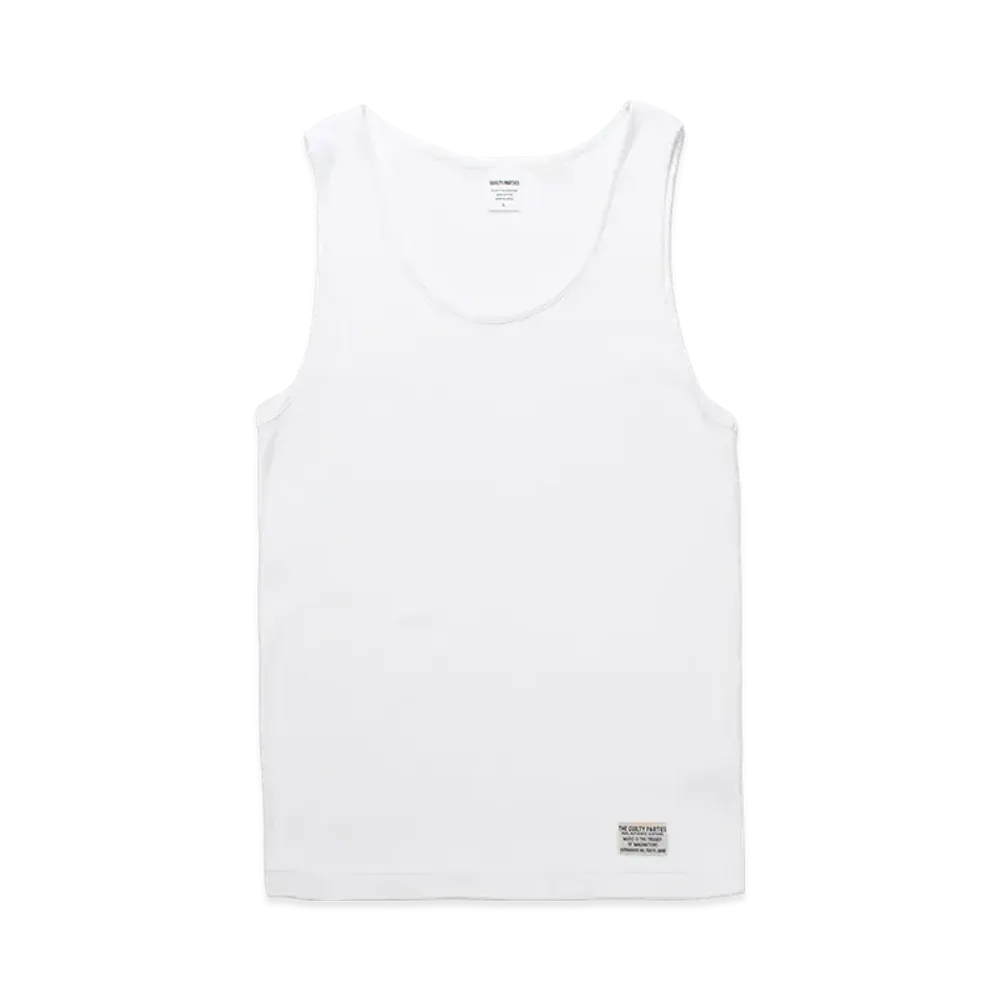 WACKO MARIA Tank Top "White"