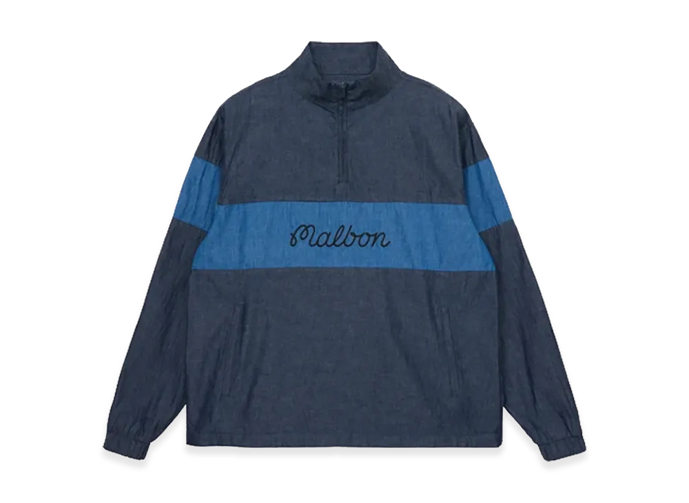 GDC x malbon Collegiate L/S "Navy"