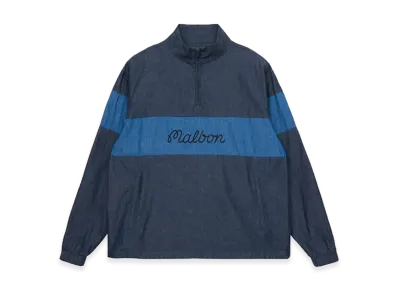 GDC x malbon Collegiate L/S "Navy"