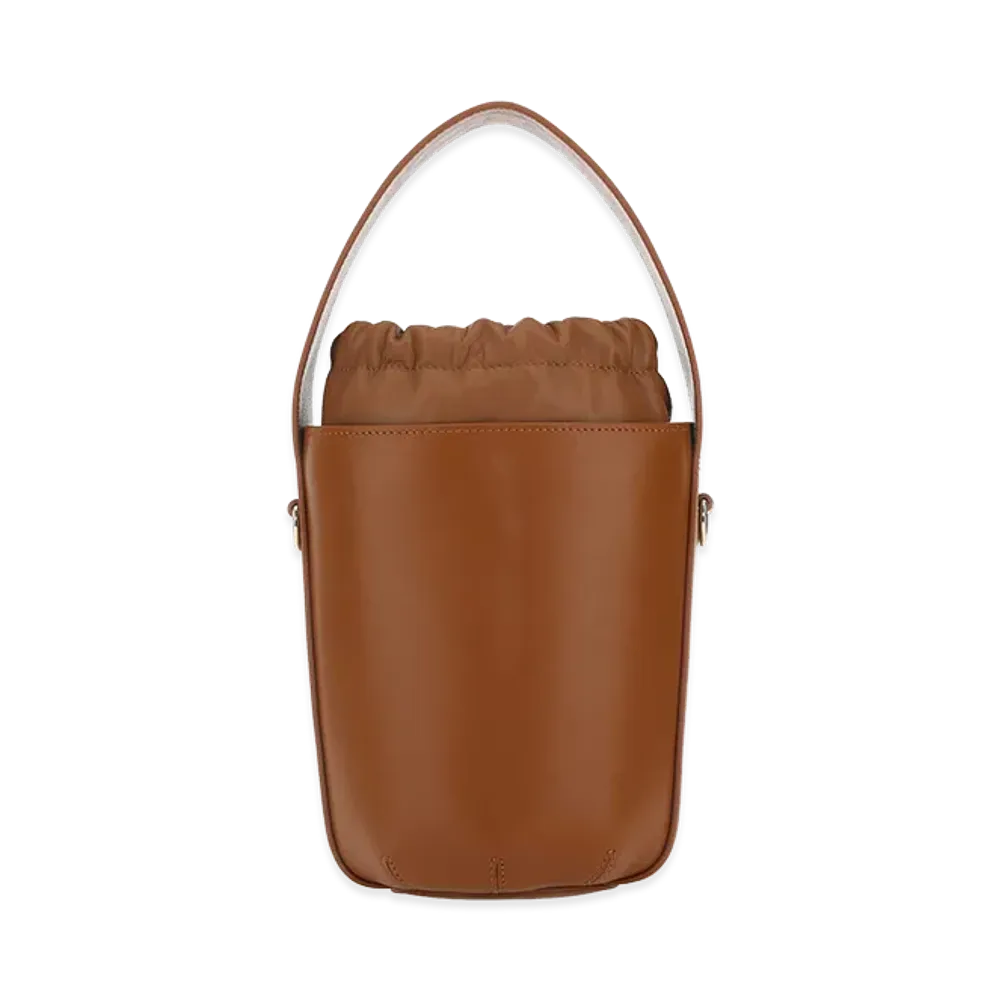 Chloe Women's Caramel Leather Bucket Bag "Camel"