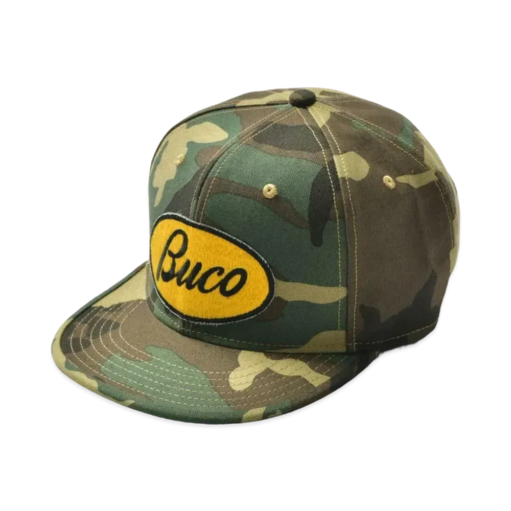 THE REAL McCOY'S Buco Strap-Back Cap "Green"