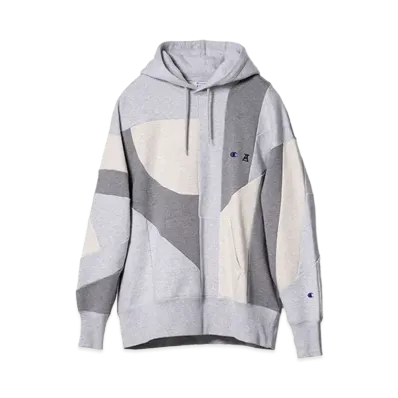 ANREALAGE x Champion Hooded Sweatshirt "Oxford Gray"