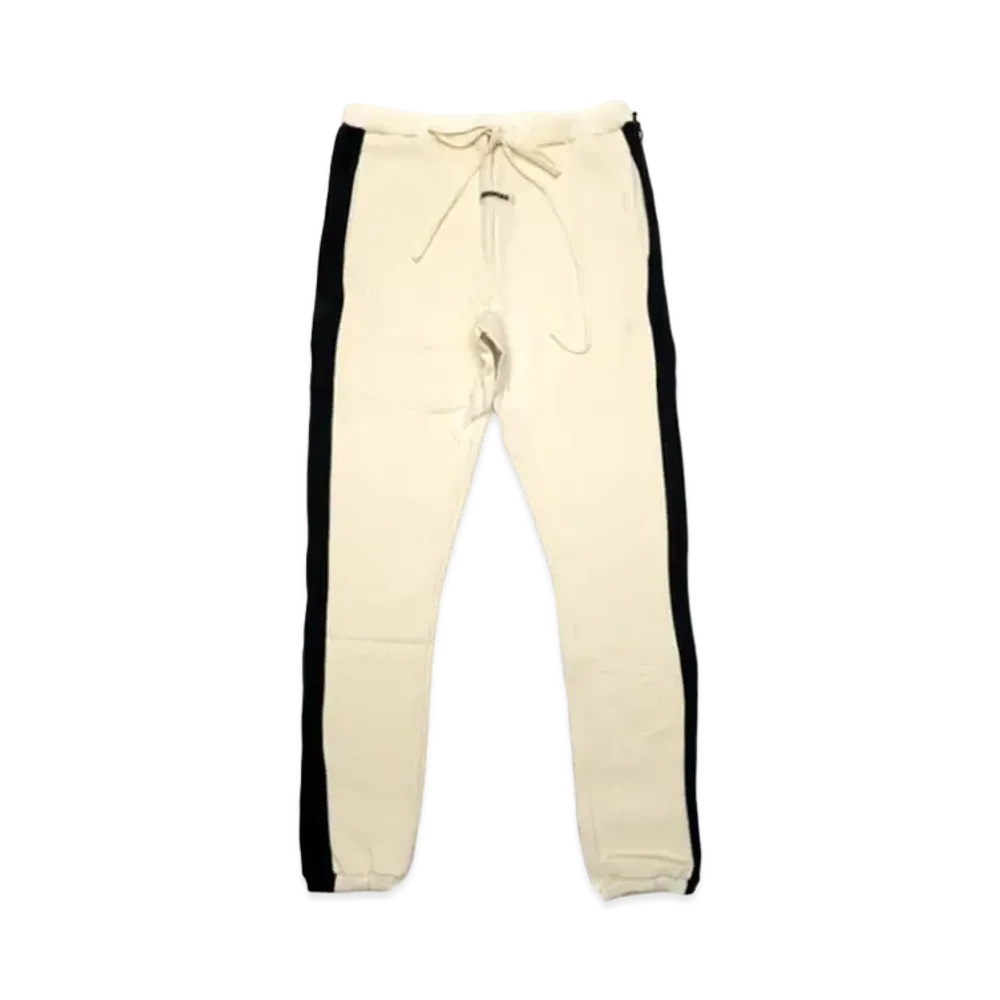 FEAR OF GOD ESSENTIALS Side Stripe Sweatpants "Cream"