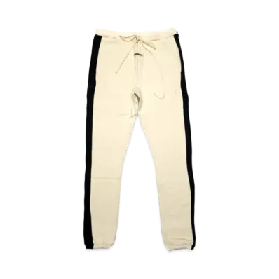 FEAR OF GOD ESSENTIALS Side Stripe Sweatpants "Cream"