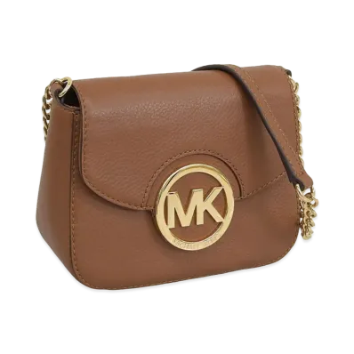 MICHAEL KORS Women's Fulton SM Crossbody "Brown"