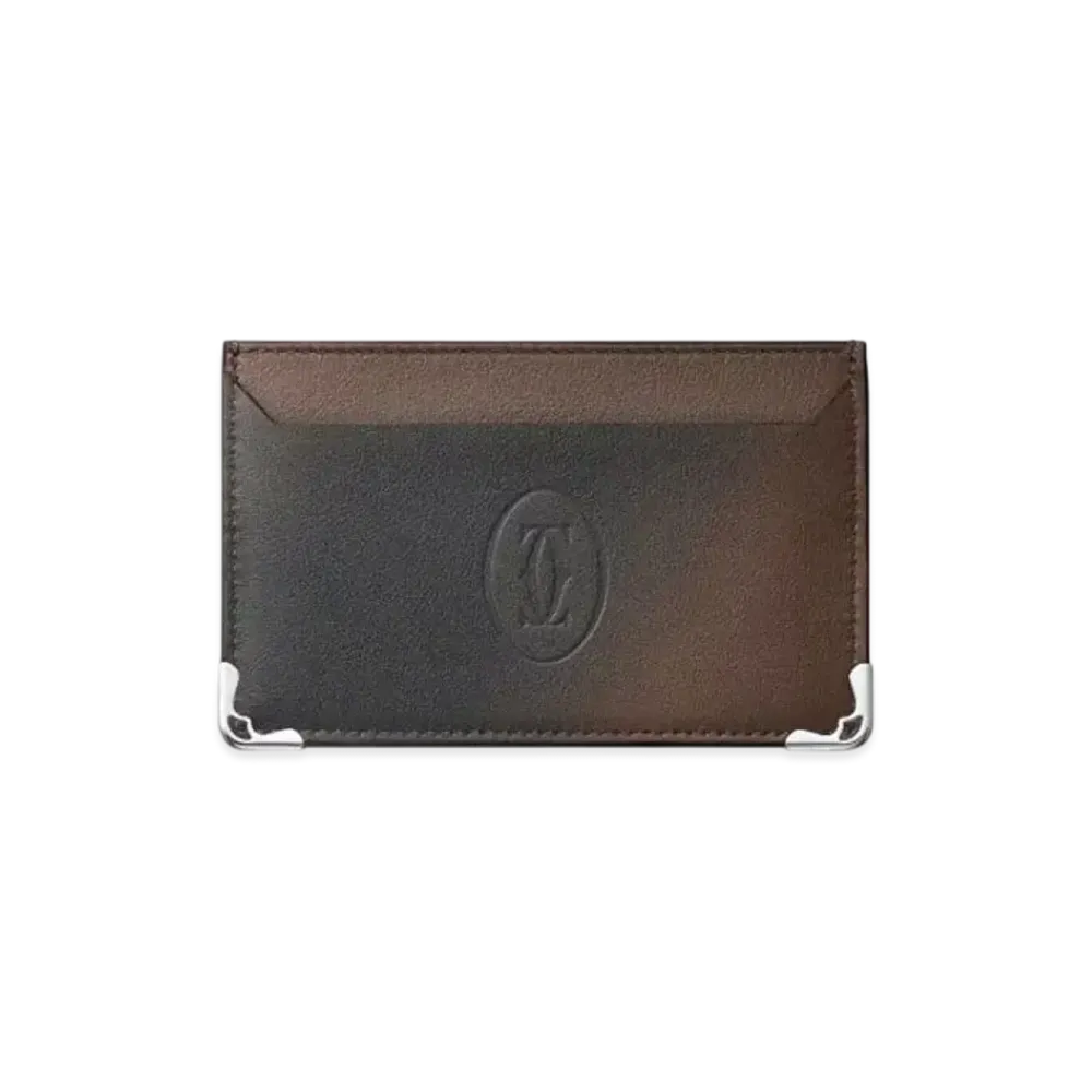 Cartier Must de Cartier Small Leather Goods, Card Holder "Gradient Taupe"