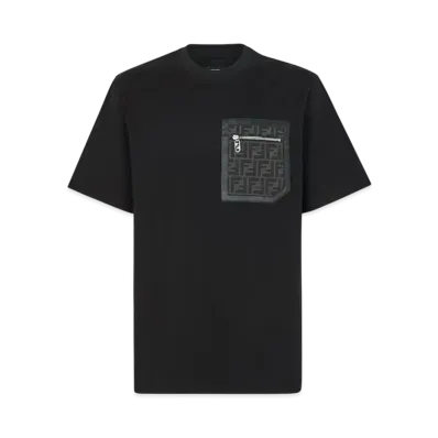 FENDI Men's Jersey T-Shirt "Black"