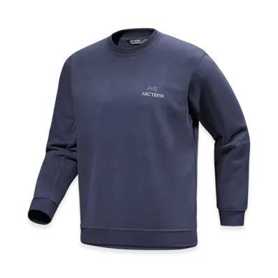 ARC'TERYX Emblem Fleece Crew Men's "Black Sapphire" X000009787