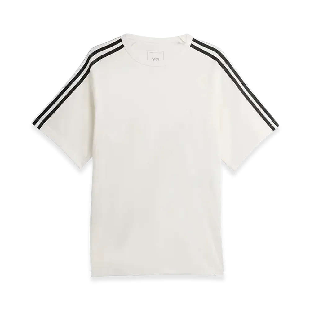 Y-3 Short Sleeve Tee 3-Stripes "Core White"