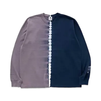 RATS TIE DYE L/S TEE "NAVY TIE DYE"