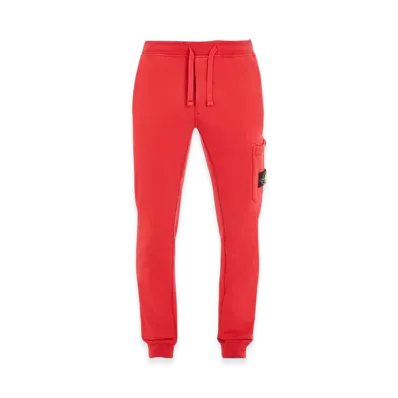 Stone Island 64551 Slim Fit Cargo Sweatpants - 24SS "Red"