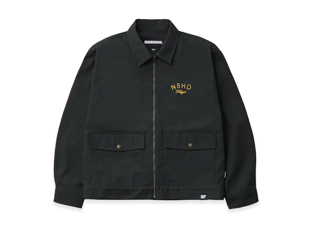 NEIGHBORHOOD Zip Work Jacket-1 "Green"