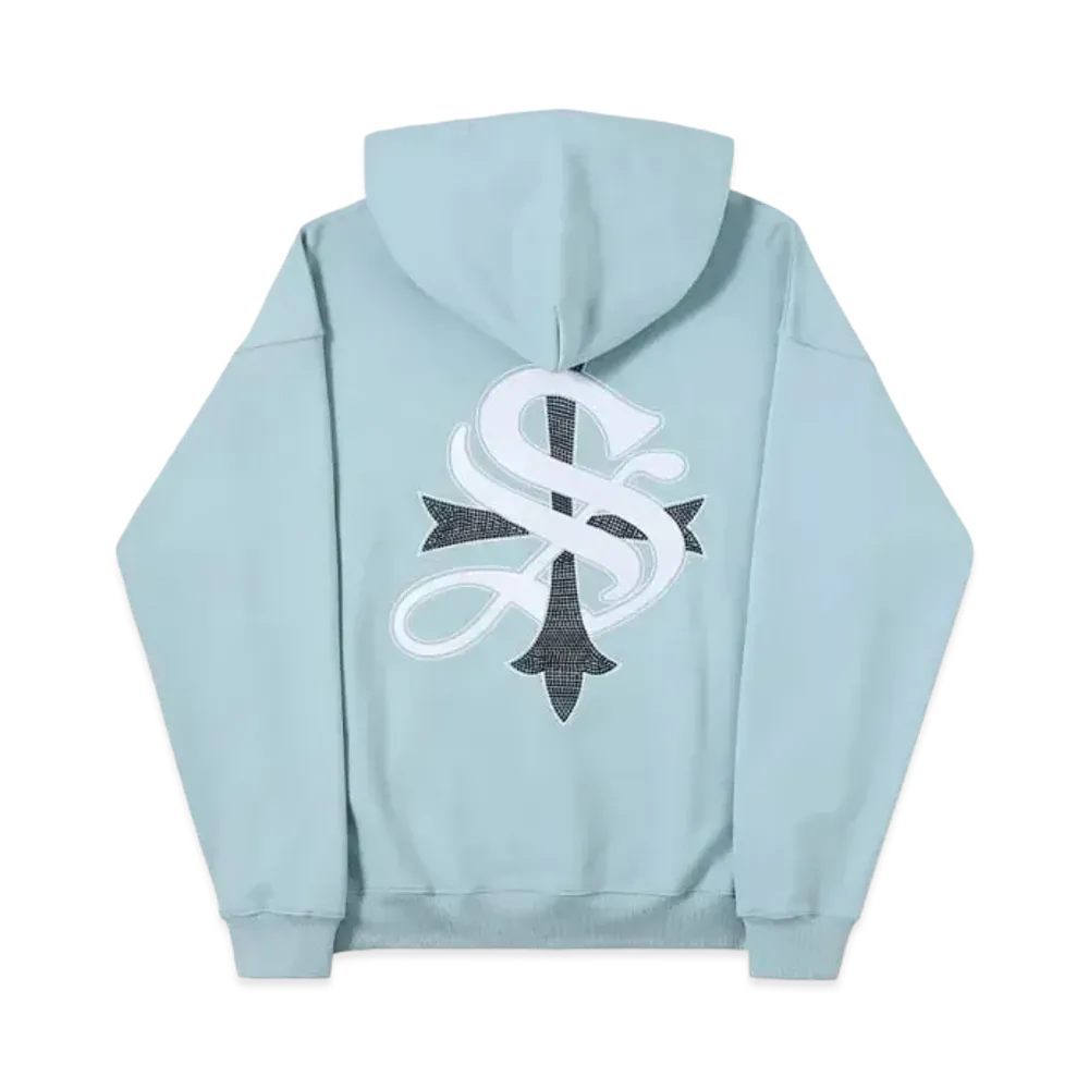 SUPPLIER Cross Hoodie "Light Blue"