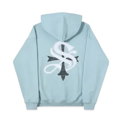 SUPPLIER Cross Hoodie "Light Blue"