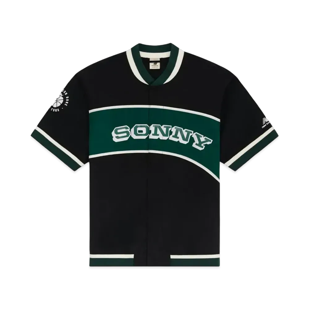 Aime Leon Dore x New Balance SONNY NY Warm Up Top "Black&Green"