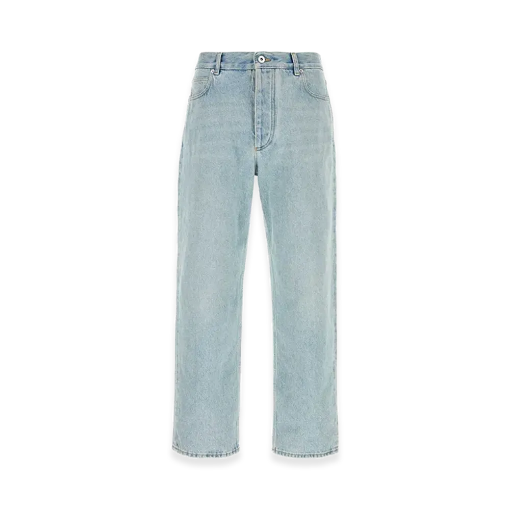 Bottega Veneta Sky Bleached Wide Leg Jeans "Denim"