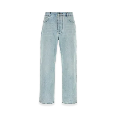 Bottega Veneta Sky Bleached Wide Leg Jeans "Denim"