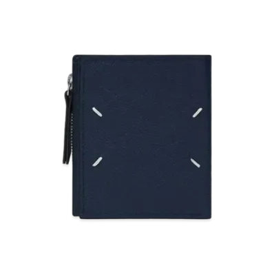 Maison Margiela Four Stitches Wallet "Dark Blue"