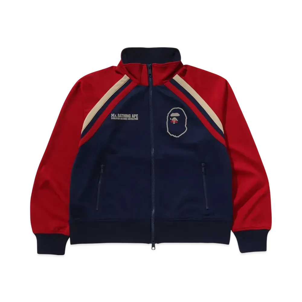 A BATHING APE Track Jacket "Navy"