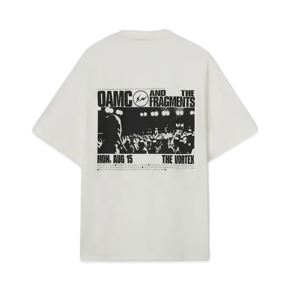 OAMC x FRAGMENT SS Tee "Off White"