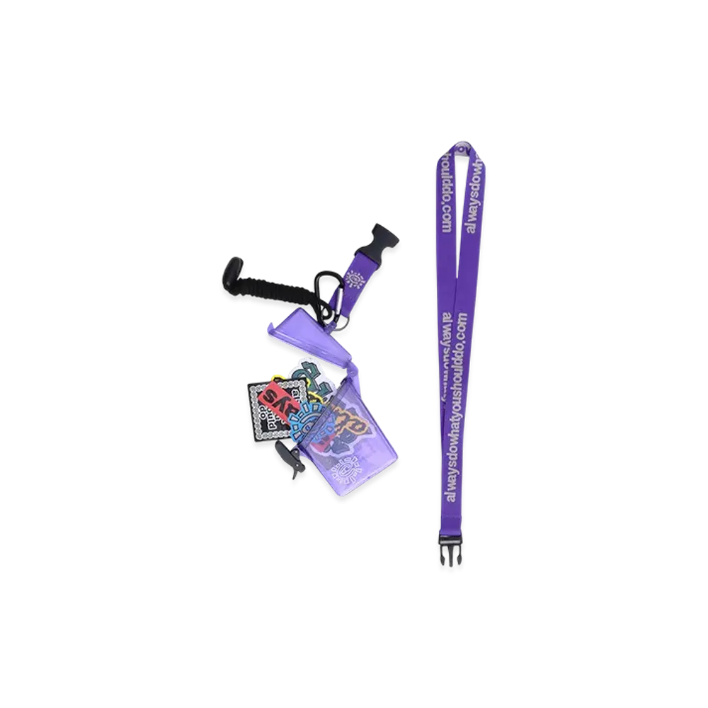MIN-NANO x ADWYSD Clear Case "Purple"