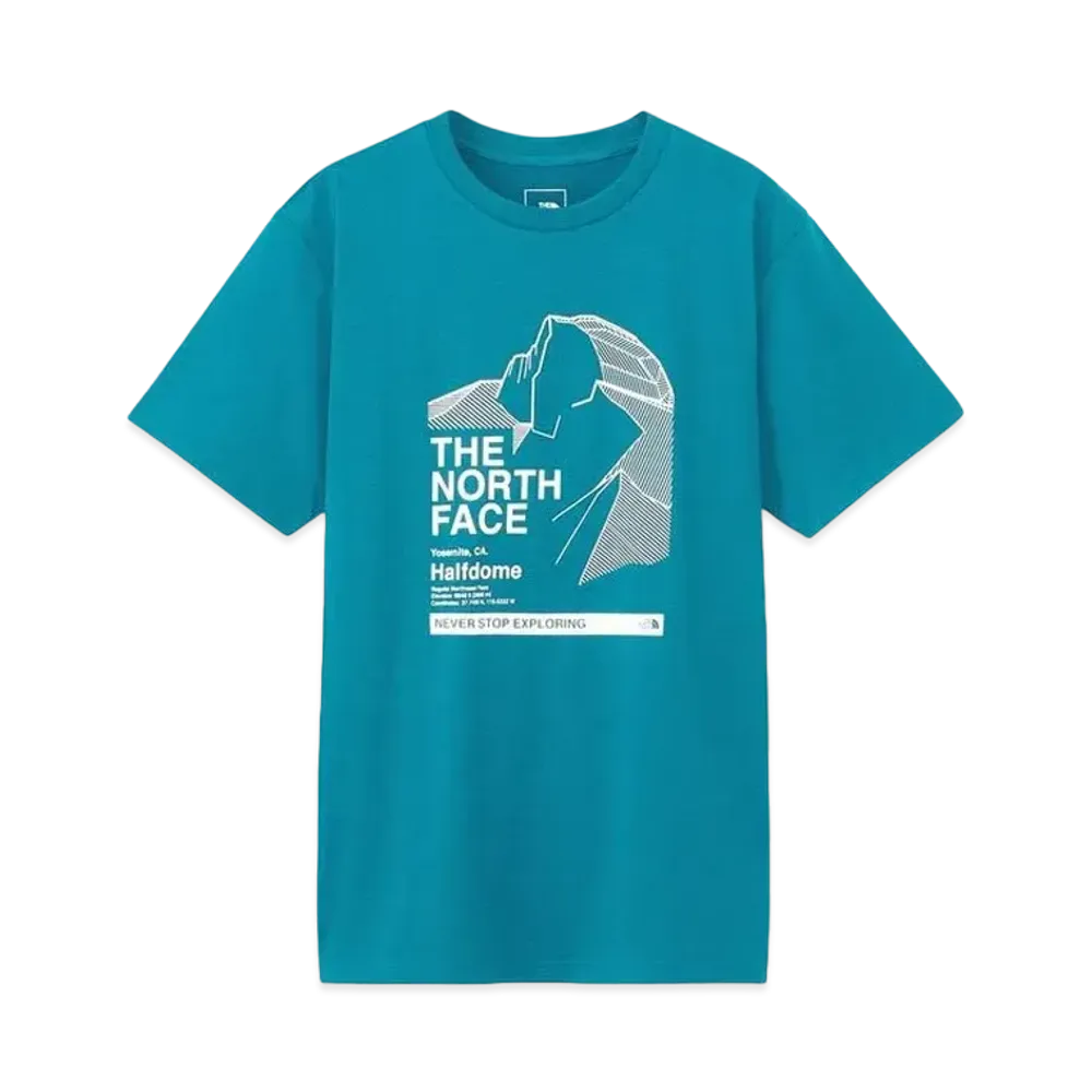 The North Face Short Sleeve Half Dome Graphic Tee (Men's) "Blue Moss"