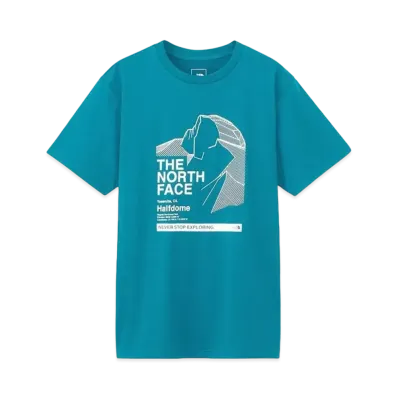 The North Face Short Sleeve Half Dome Graphic Tee (Men's) "Blue Moss"