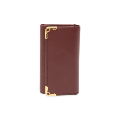 Cartier Must Line 4 Key Case "Bordeaux"