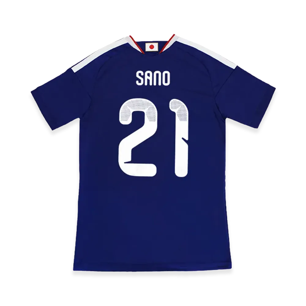 アディダス サッカー 日本代表 2026 ホーム レプリカ ユニフォーム #21 佐野海舟 "ジャパンブルー/アッシュブルー"