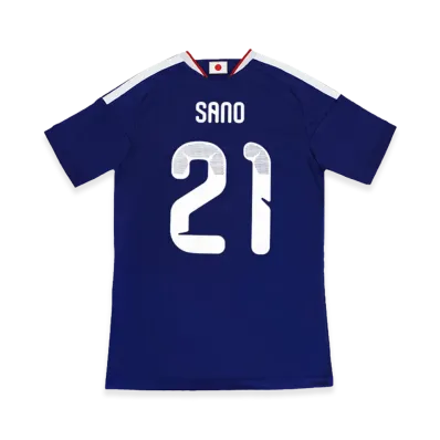adidas Soccer Japan 2026 Home Replica Jersey #21 Kaishu Sano "Japan Blue/Ash Blue"