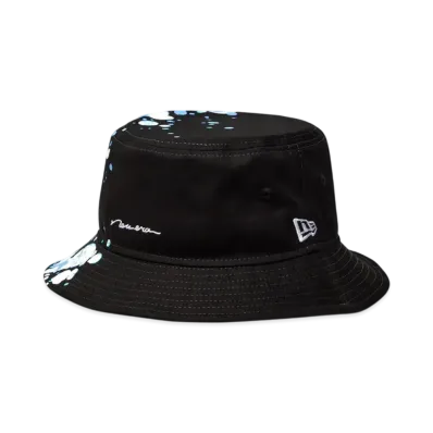 NEW ERA Bucket 01 Splash Script Logo Non-Wash Denim "Black"