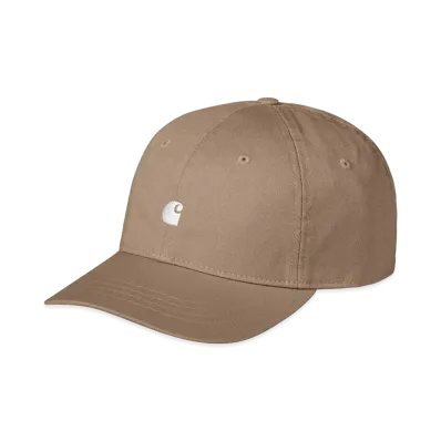 Carhartt WIP Madison Logo Cap "Leather/White"