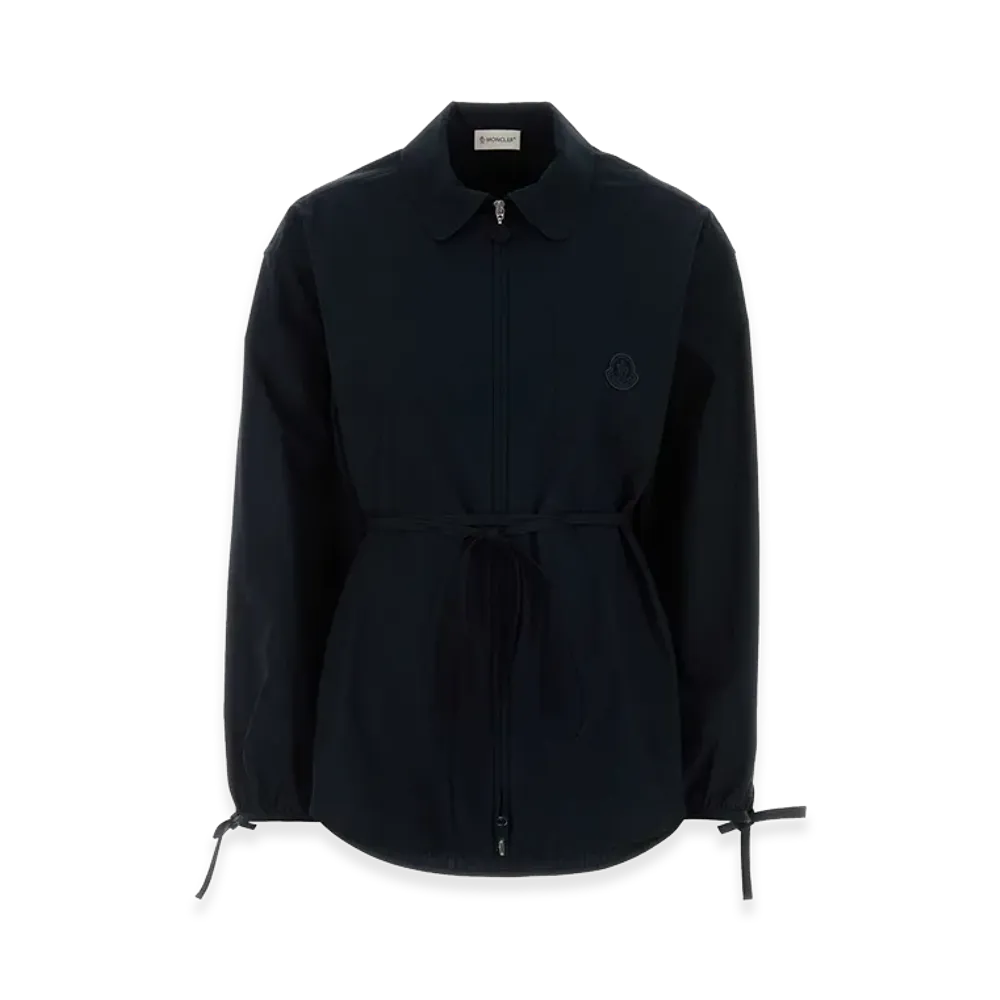 MONCLER Women's Poplin Shirt "Midnight Blue"