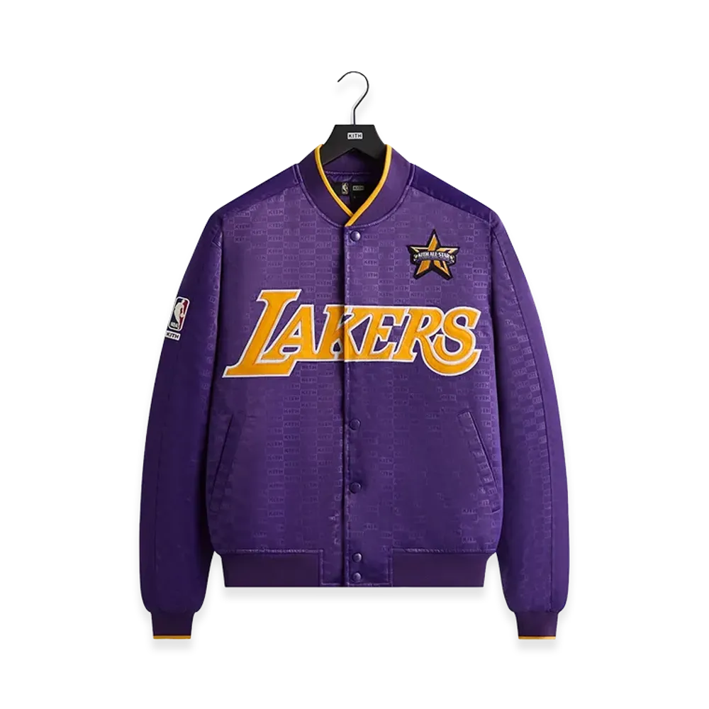 Kith x NBA All-Star Los Angeles Lakers Bomber Jacket "Noble"