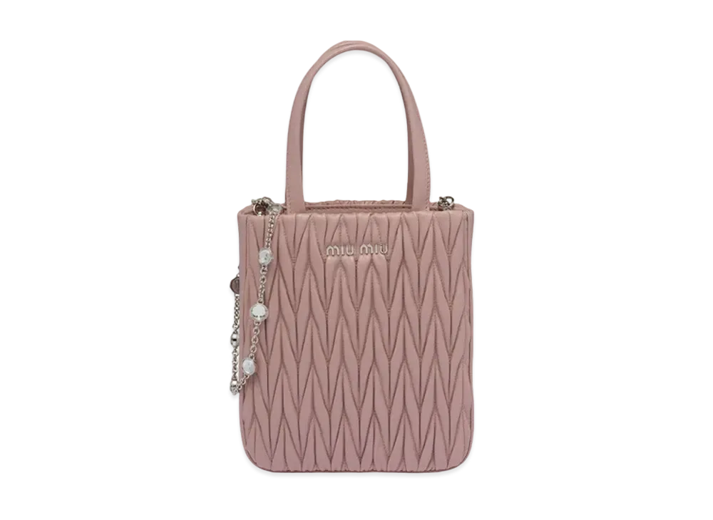 MIU MIU Materassenapa Leather Handbag "Opal"