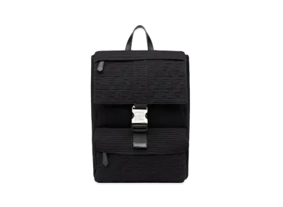 FENDI Nessbuck Pack Medium Fabric Backpack "Black"