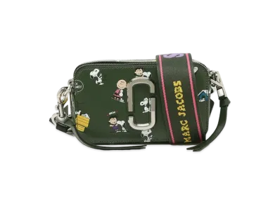 Marc Jacobs Peanuts X Marc Jacobs The Snapshot "Dark Green Multi"